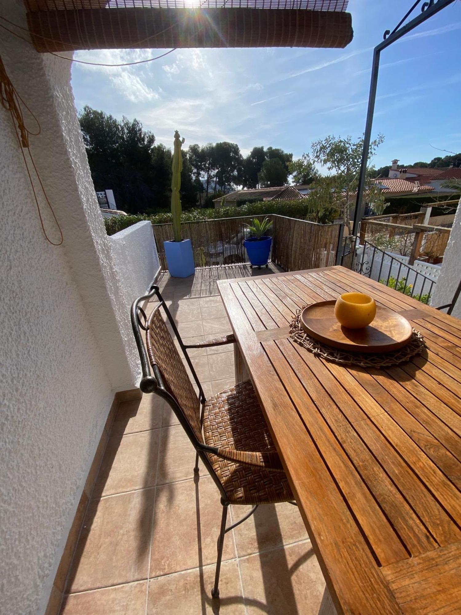 Bungalow Steps From Moraira Teulada Bagian luar foto