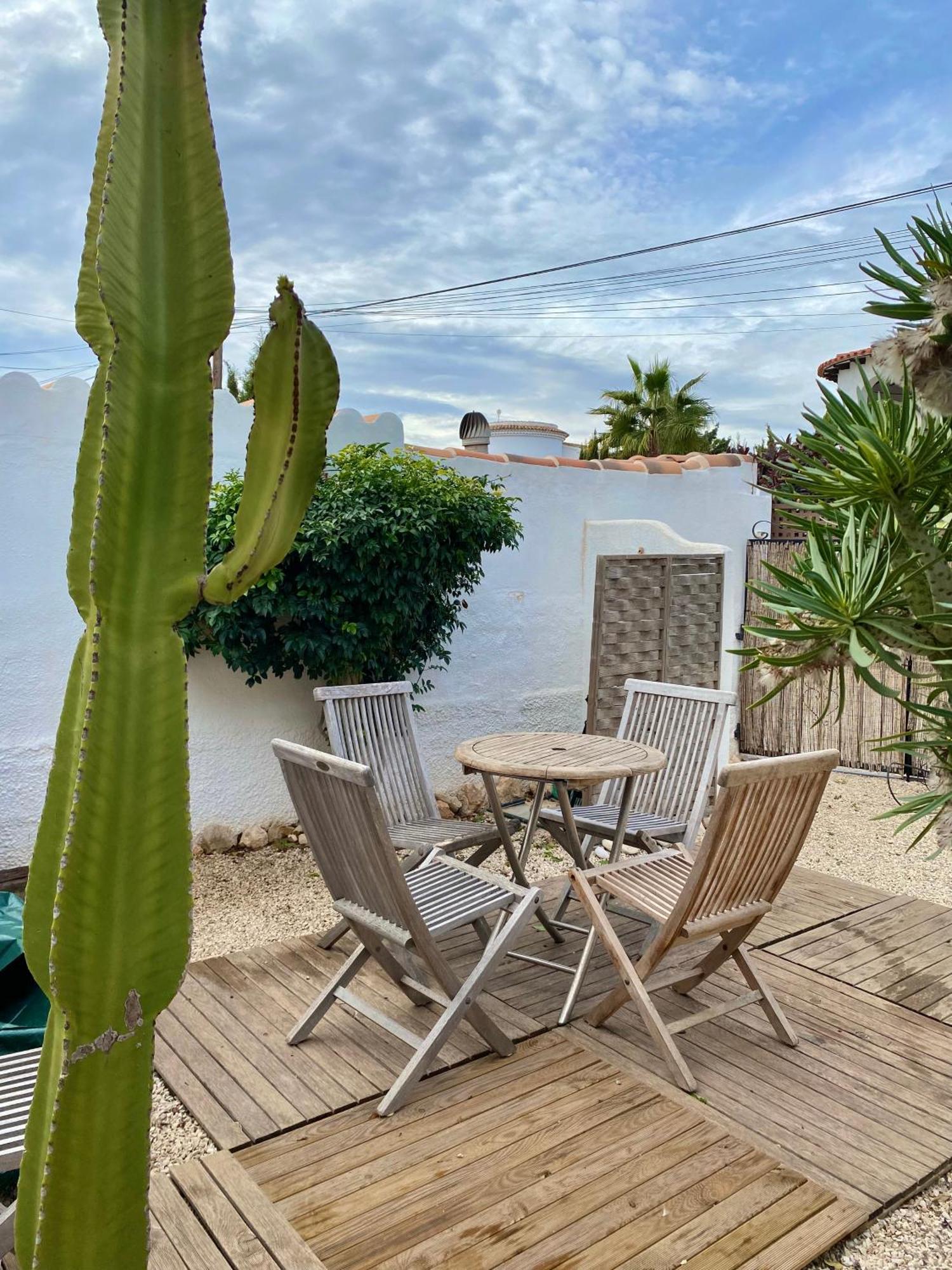 Bungalow Steps From Moraira Teulada Bagian luar foto